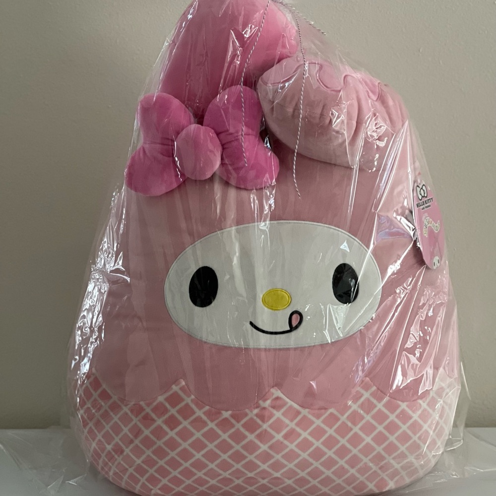 Kellytoy Squishmallows Hello Kitty Sanrio - My Melody Ice Cream 20 in